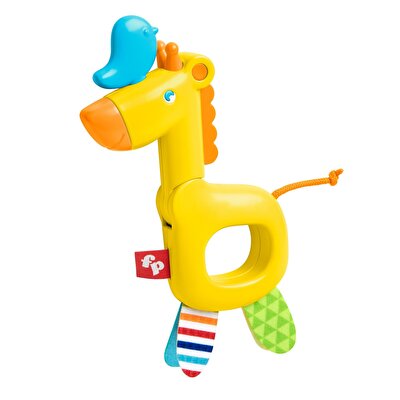 Fisher Price Sevimli Dostlar Dişlik ve Çıngıraklar Zürafa (GGF05)
