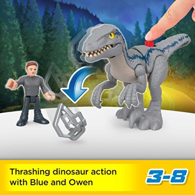 Imaginext Jurassic World Araçlar Velociraptor Blue HKG15