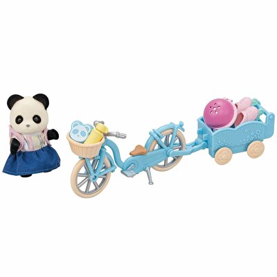 Sylvanian Families Bisiklet ve Paten Seti Panda Kız