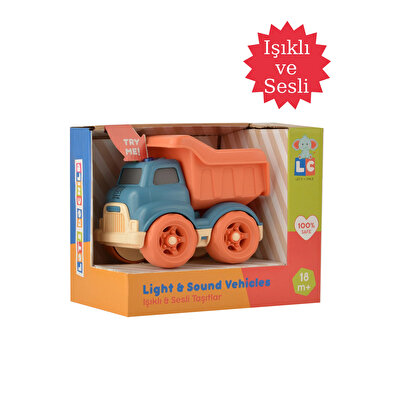 Let's Be Child Işıklı ve Sesli Minik Kamyon Mavi