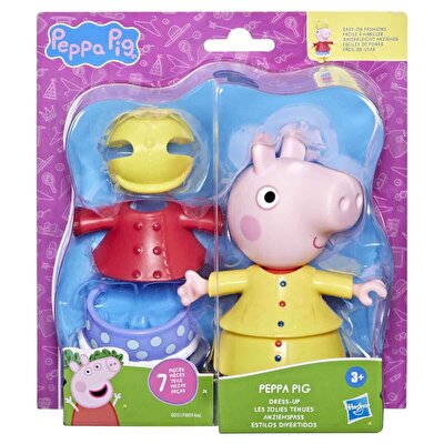 Peppa Pig ve Ailesi Kıyafetli Figür Seti Peppa Pig