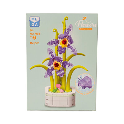 Mega Kri̇stal Çi̇çekler Yapı Blokları Lotus