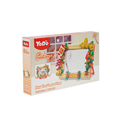 Mega Blok Çerçeve New Year's Greetings 214 Parça