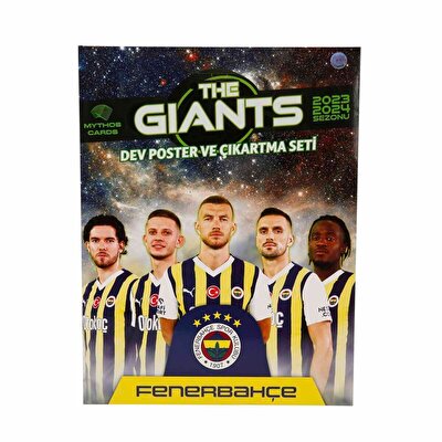Fenerbahçe 2023/24 Sezon Dev Poster ve Çıkartma Seti