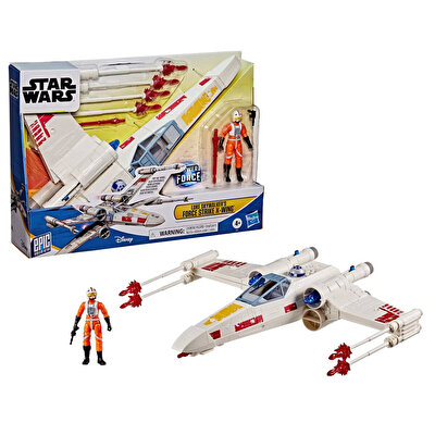 Star Wars Epic Force Strike X Wing Kanatlı Araç Aksiyon Figürü G0768