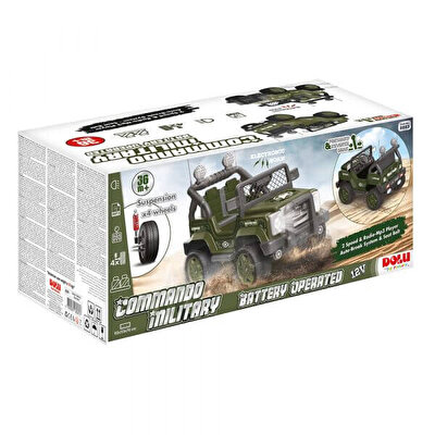 Commando 12 V Uzaktan Kumandalı Akülü Jeep