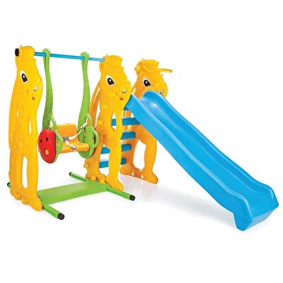 Pilsan Sincap Kaydırak Ve Salıncak Seti