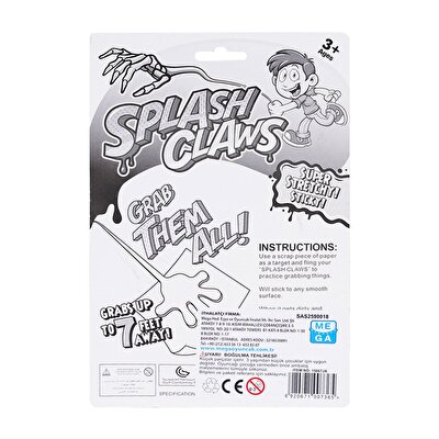 Splash Claws Süper Esnek Yapışkan El