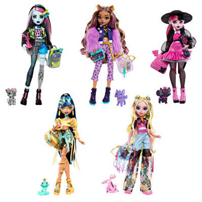 Monster High Ana Karakter Bebekler Lagoona Ble JHK33