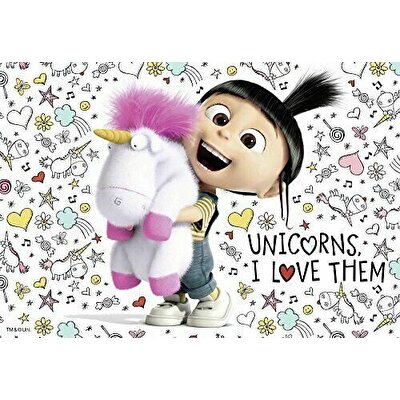 Ravensburger Puzzle 2x24 Parça Agnes ve Minions