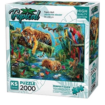Ks Games Tigers İdyll 2000 Parça Puzzle