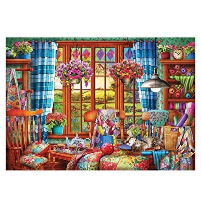 Ks Puzzle Stitching Room Puzzle 1000 Parça