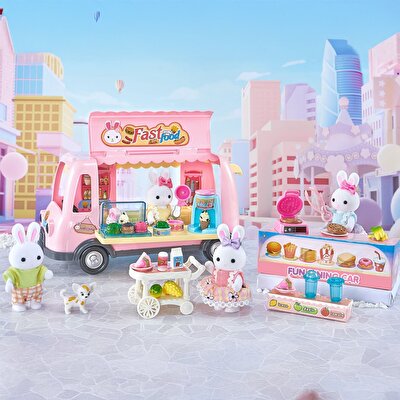 Bay Dreamy Mini Tavşan Tatlı Karavan Oyun Seti