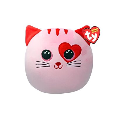 TY Flirt Beanie Pink Cat Squishy 25 Cm