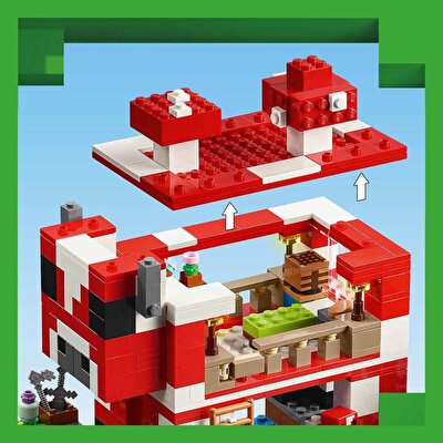 LEGO Minecraft Mooshroom Evi 21270