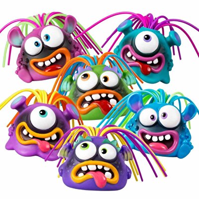 Screaming Pals Bağıran Canavarlar Mor-Pembe Saçlı Mavi Canavar