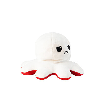 Kırmızı Beyaz Mood Ahtapot