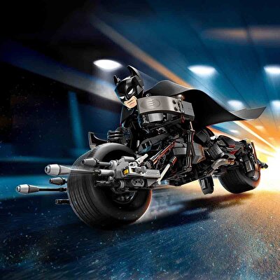 LEGO DC Batman: Batman Yapım Figürü ve Bat-Pod Motosiklet 76273