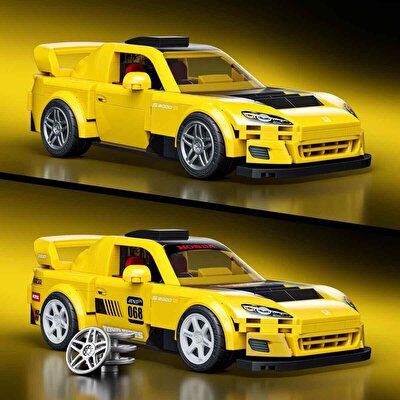 Hot Wheels Brick Speed Serisi ‘07 Honda S2000 Araba 257 Parça JFR88