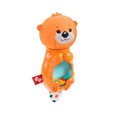 Fisher Price Eğlenceli Arkadaşlar Dişlik ve Çıngıraklar Aç Su Samuru (FXC21)