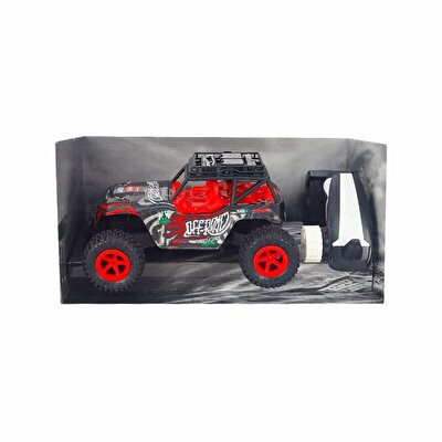 Pioneer RC 1:16 Uzaktan Kumandalı Şarjlı Off Road Kırmızı Araba