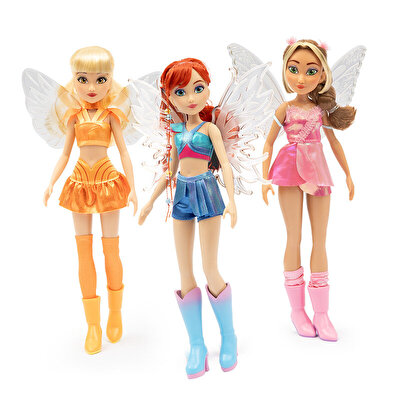 Winx Işıklı Kanatlı Periler WNX78 Flora