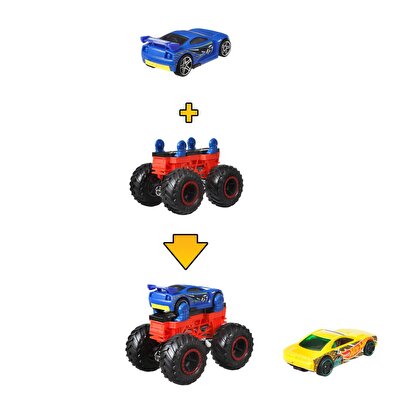 Hot Wheels Monster Trucks Dev Tekerlek Ustası Serisi Bone Scorpedo GWW14