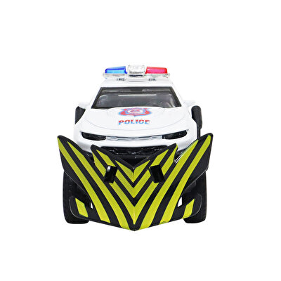 Çek Bırak Kar Küreme Polis Aracı Beyaz