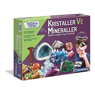 Bilim ve Oyun Çılgın Kristaller ve Mineraller