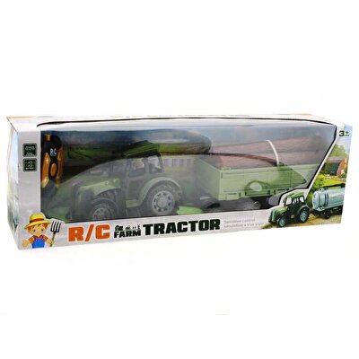 Uzaktan Kumandalı Odun Taşıyan Römork Traktör