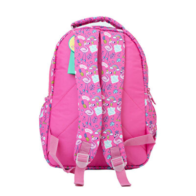 Kaukko Kids Love Paterned Flamingo Sırt Çantası