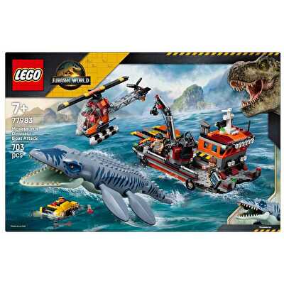 LEGO Jurassic World Mosasaurus Dinozor Tekne Saldırısı 77983