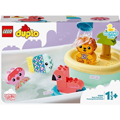 LEGO® Duplo Banyo Zamanı Eğlencesi: Yüzen Hayvan Adası 10966
