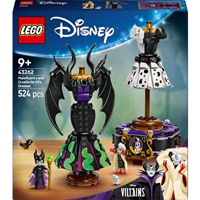 LEGO Malefiz'in ve Cruella De Vil'in Elbiseleri 43262