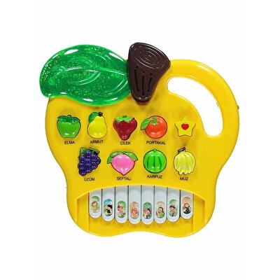 Kutulu Hayvanlı Pilli Elmalı Meyve Piyano