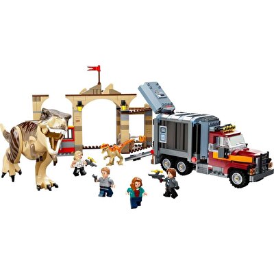 LEGO Jurassic World T. rex ve Atrociraptor Dinozor Kaçışı 76948