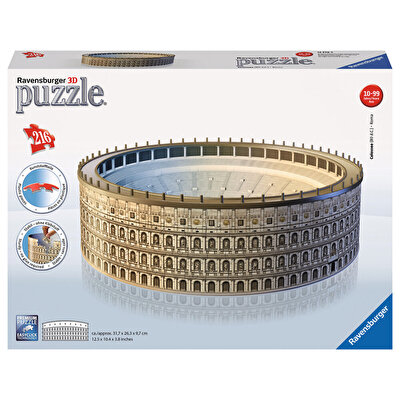 Kolezyum - Roma 3D Puzzle 216 Parça