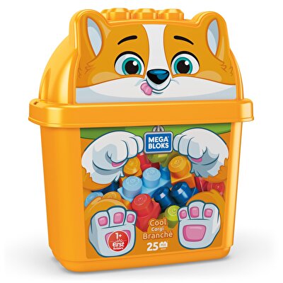 Mega Bloks Sevimli Hayvanlar Blok Kutusu Turuncu Köpek HDK81