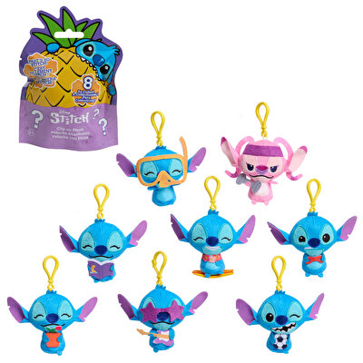 Disney Stitch Sürpriz Paket Klipsli Peluş Anahtarlık 11367