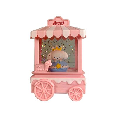 Dondurma Arabalı Kar Küresi