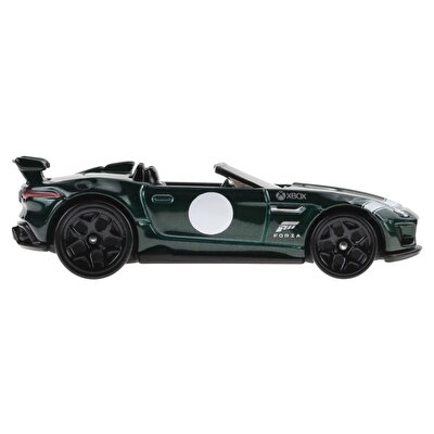 Hot Wheels Temalı Arabalar Auto Forza 15 Jaguar F-Type Project 7 HLK27