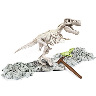 Clementoni Arkeolojik Kazı Seti - T-Rex (Floresan)