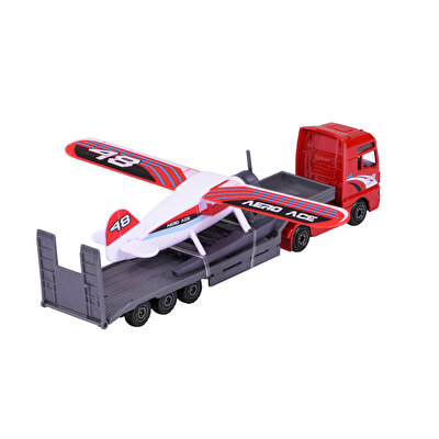 Majorette Transporter Serisi MAN Tgx Xxl Planör Taşıyıcı