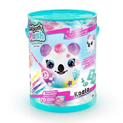 Airbrush Plush Sürpriz Squishy Paint Bucket Koala