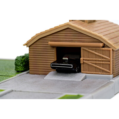 Jada Fast & Furious Nano Dom's House Diorama