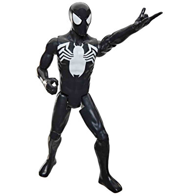 Marvel Classic Hero Titan Serisi Aksiyon Figürü 30 Cm  Black Suit Spider Man G2860
