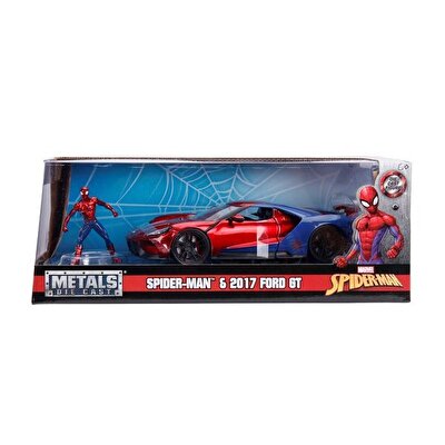 1:24 Ölçekli Marvel Spiderman 2017 Ford GT