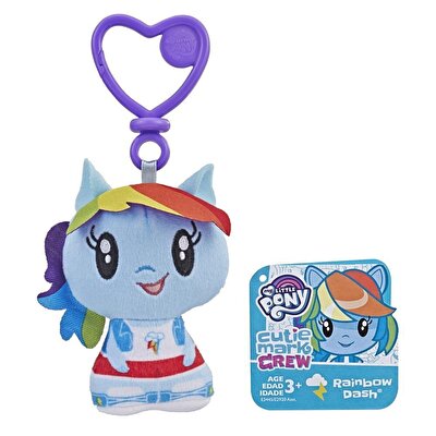 My Little Pony Cutie Mark Crew Klipsli Peluş  Rainbow Dash Giysili E3445