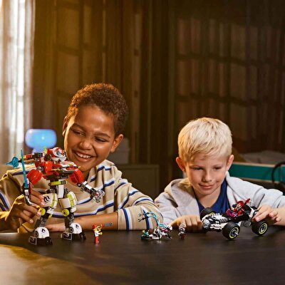 LEGO DREAMZzz Cooper’ın Kaplan Robotu ve Zero’nun Hot Rod Arabası 71497