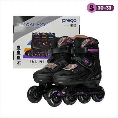 Prego Galaxy Ayarlanabilir Paten S Beden (30-33) Mor
